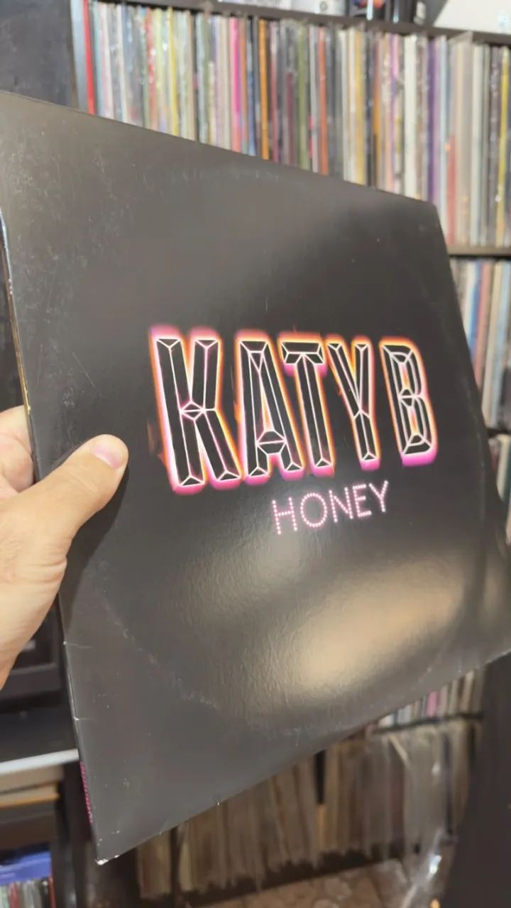 LP Vinil Katy B - Honey (disco preto)