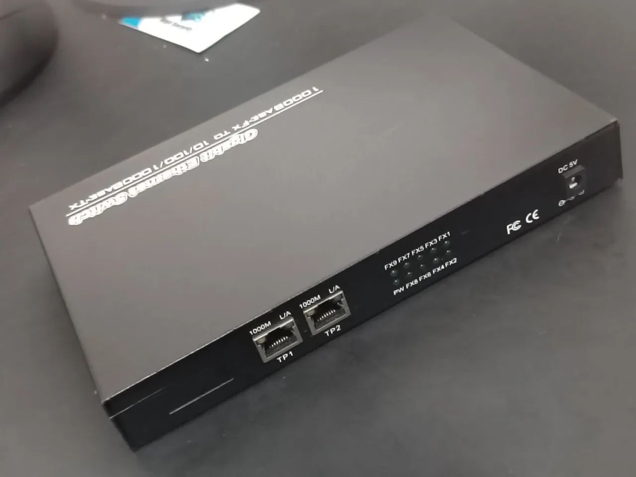 Conversor de mídia gigabit 8 portas - Foto 5