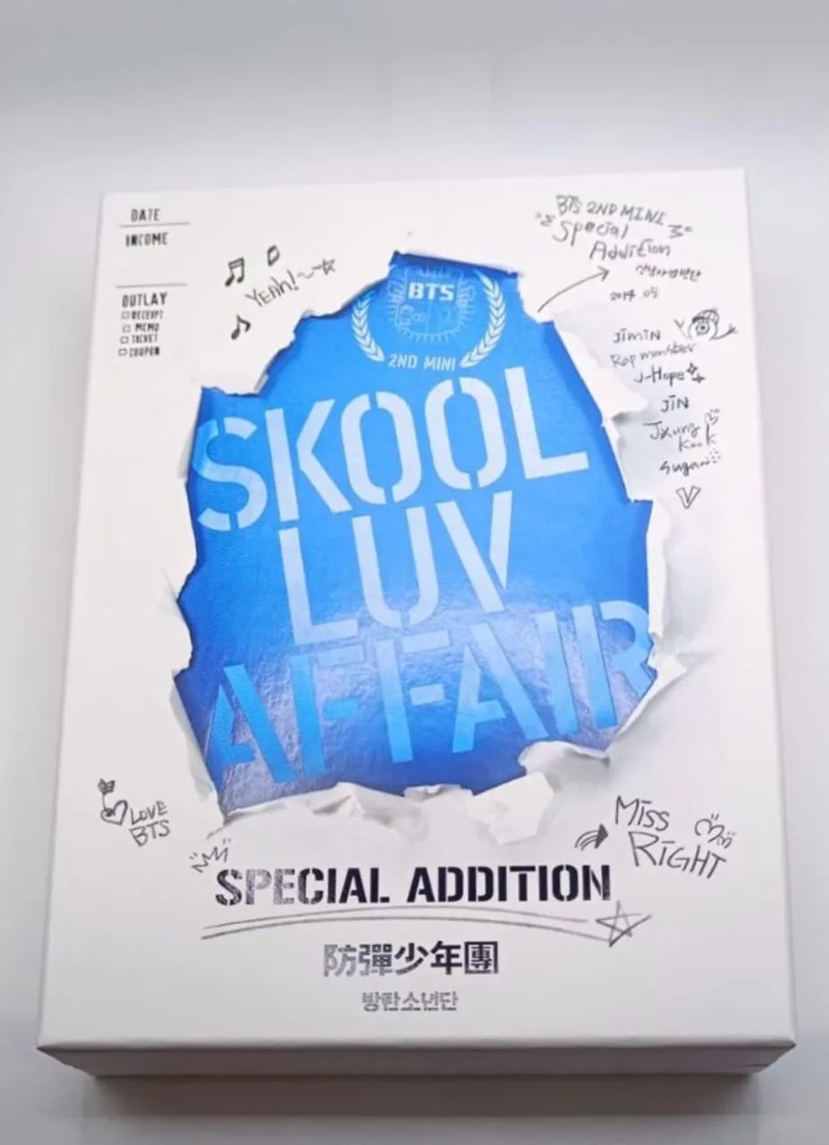 CD Álbum BTS - Skool Luv Affair Special Addition (sem photocard