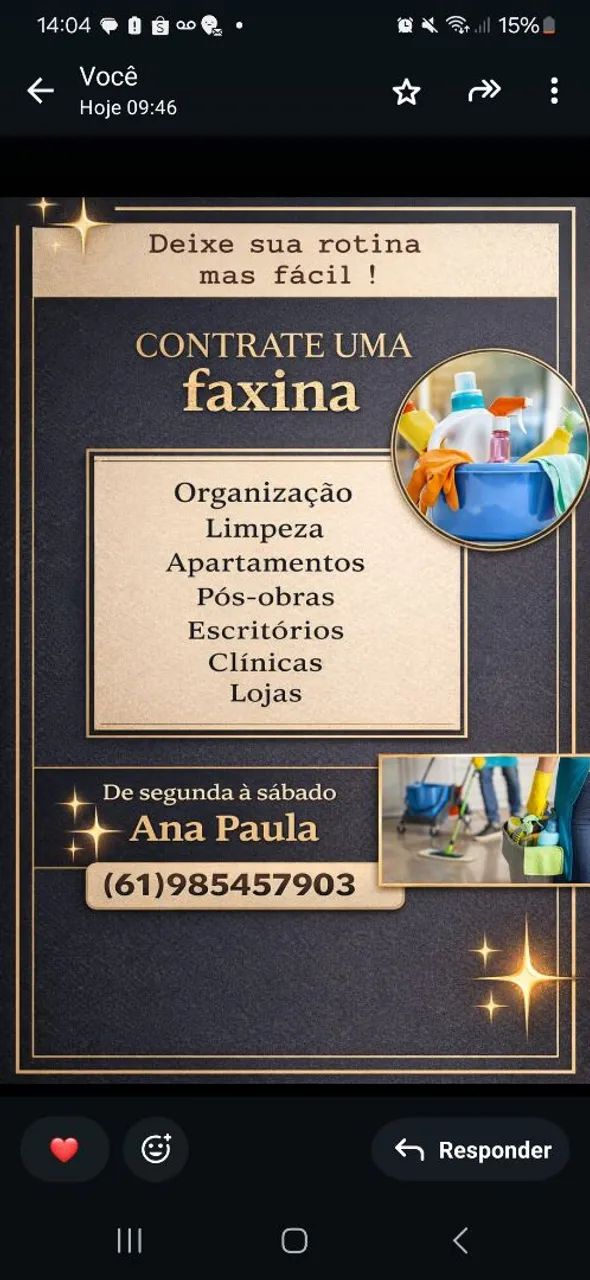 Limpezas em geral