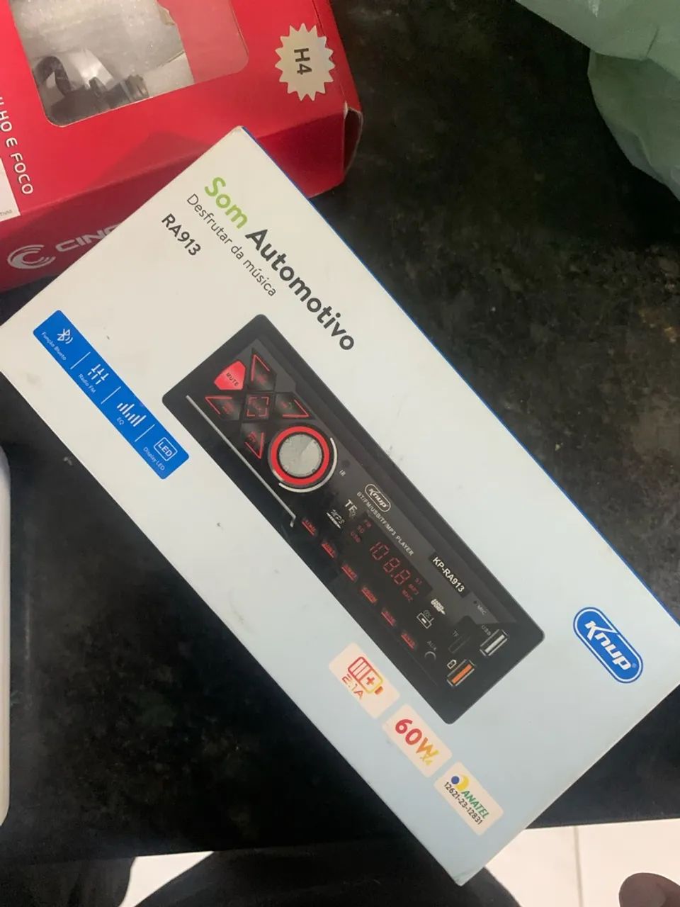 Som automotivo toca CD carro com BLUETOTH - Celulares e