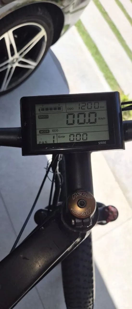 Fat bike elétrica motor Bafang como nova - Foto 4