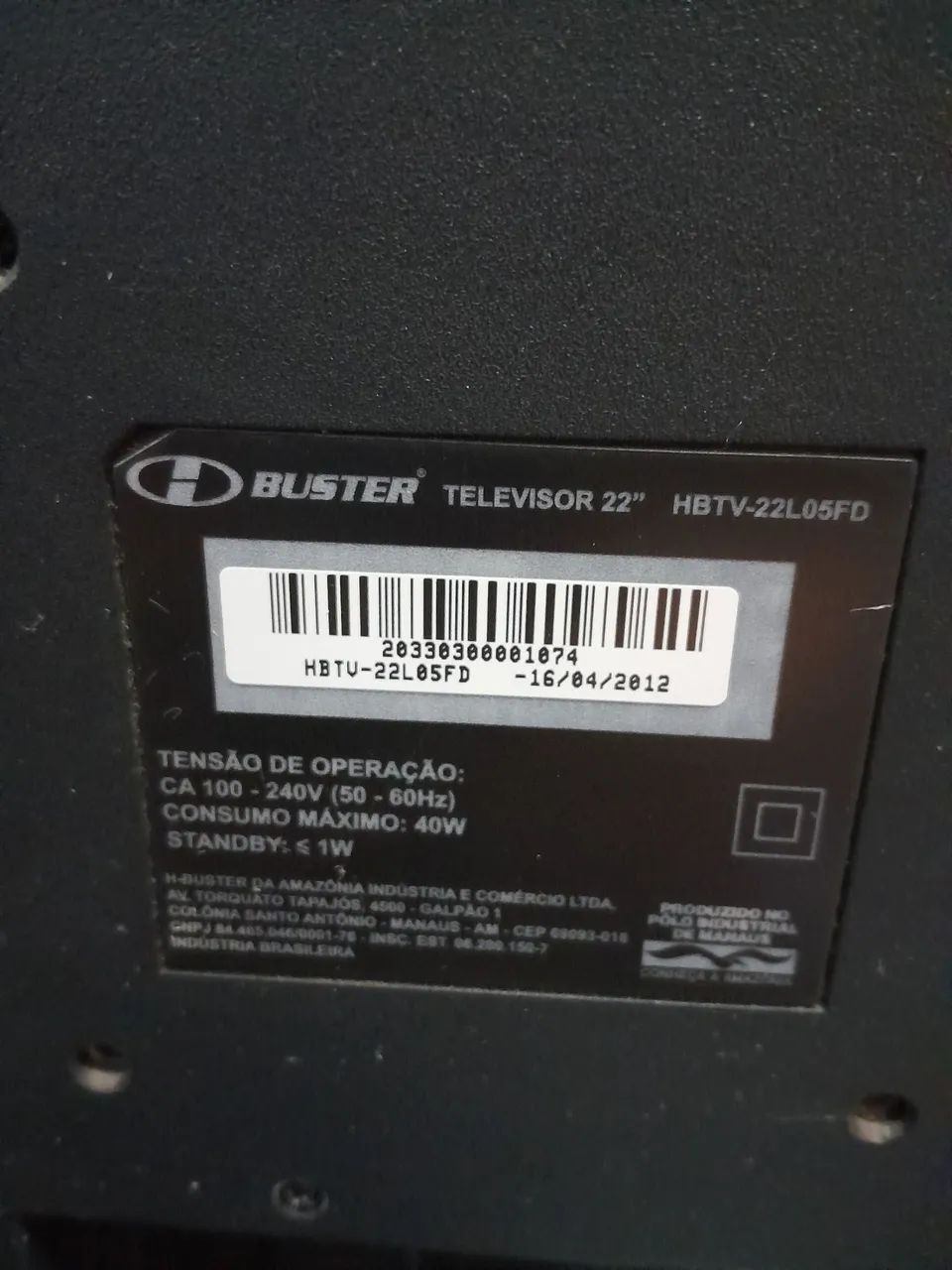 TV Hbuster 22" - Foto 2