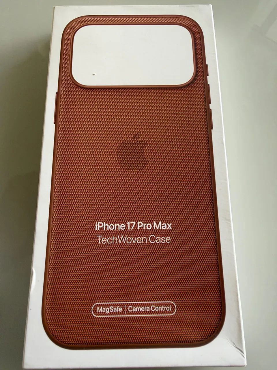 Capa Apple TechWoven com MagSafe - iPhone 17 Pro Max | Sienna