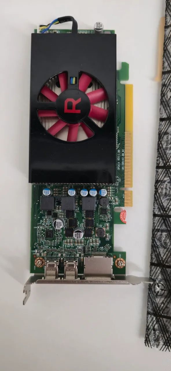 PLACA DE VÍDEO (NOVA) RADEON RX 550 SFF DUAL  DISPLAY PORT  4GB