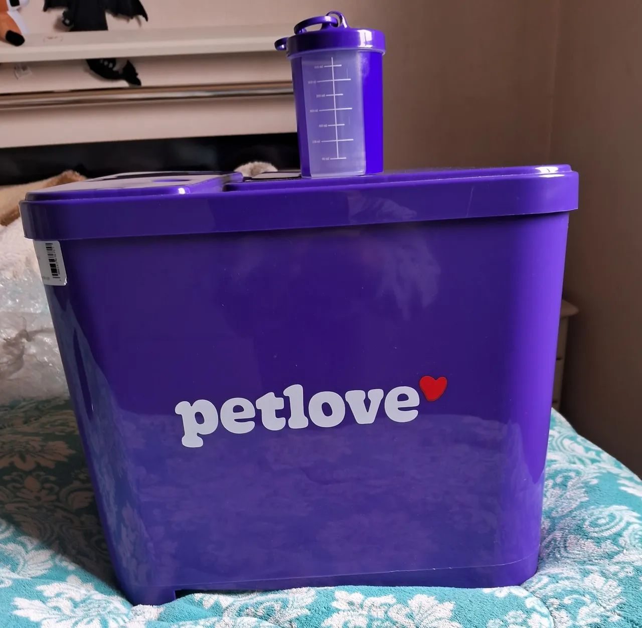Kit porta mantimento até 15 kg e porta petiscos - Acessórios para