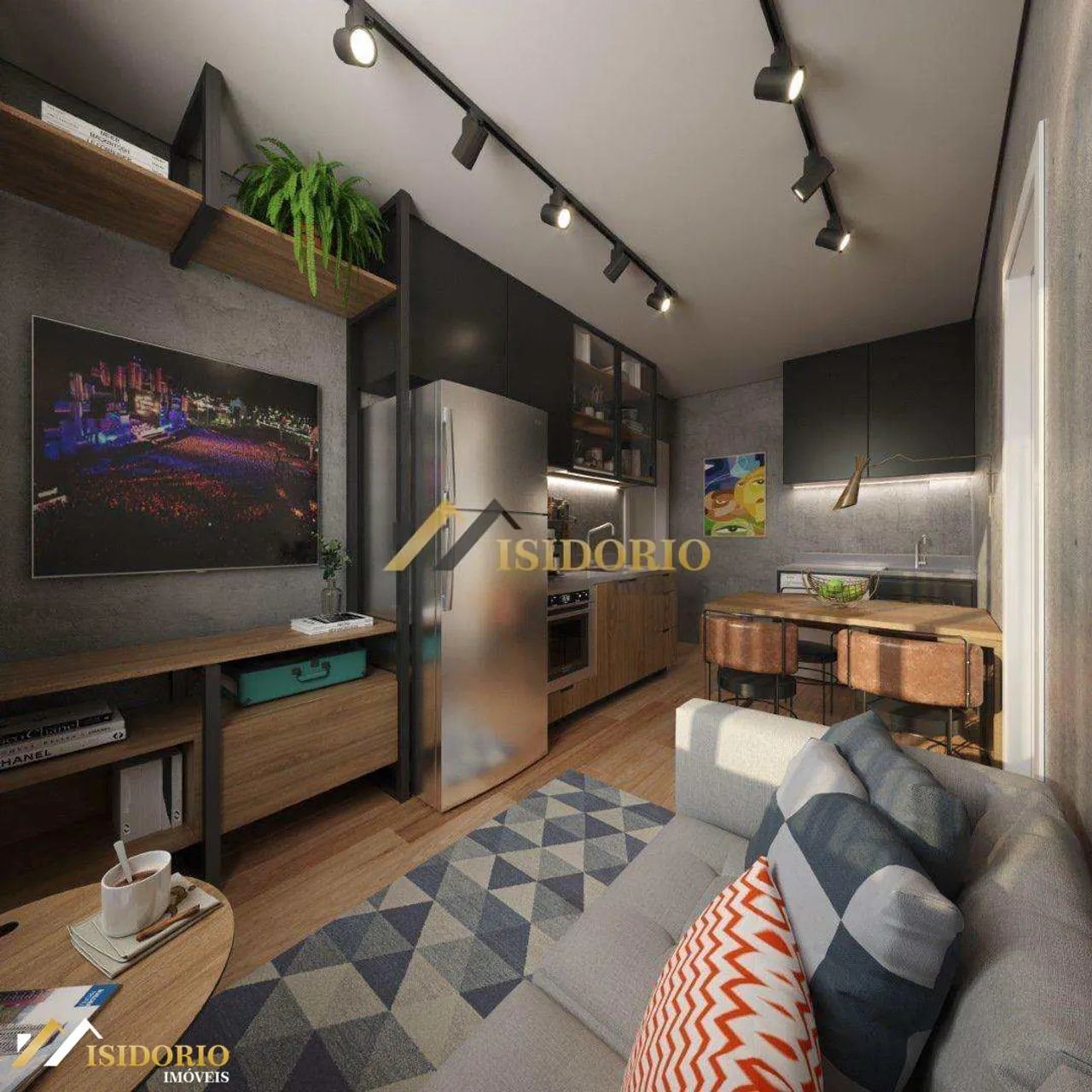 Studio - 1 quarto(s) - Centro - Curitiba - R$ 377.500,00 - Ref: LAN1251 - Foto 4