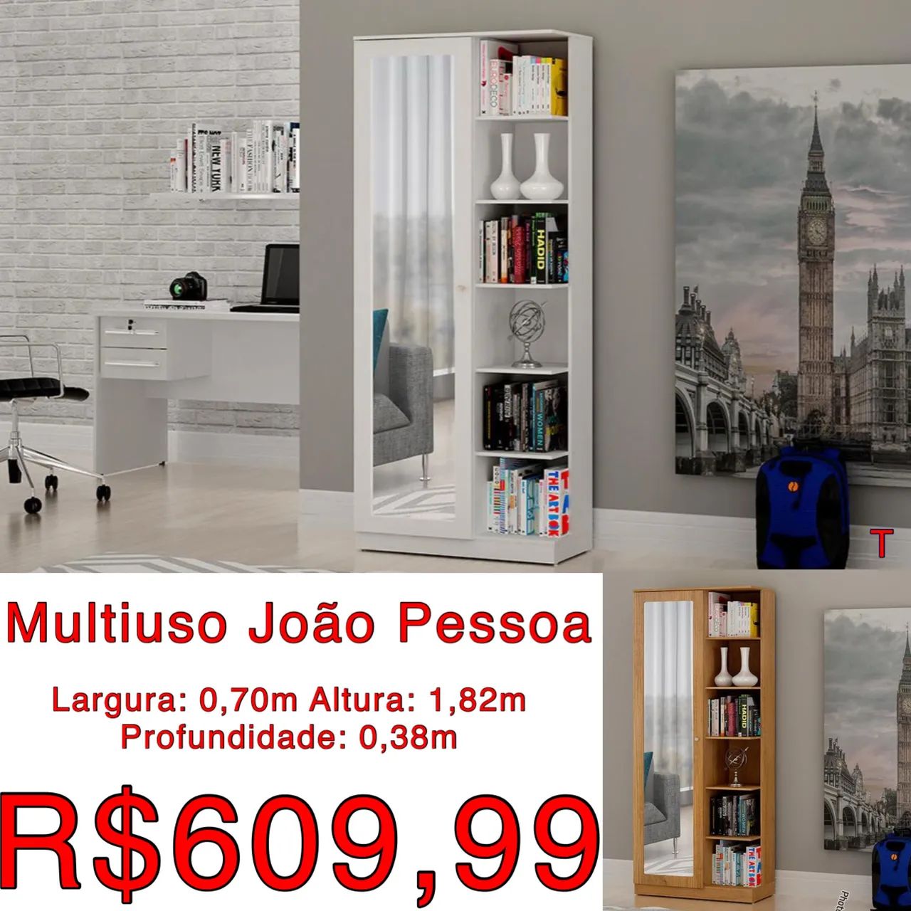 Multiuso em promoção 