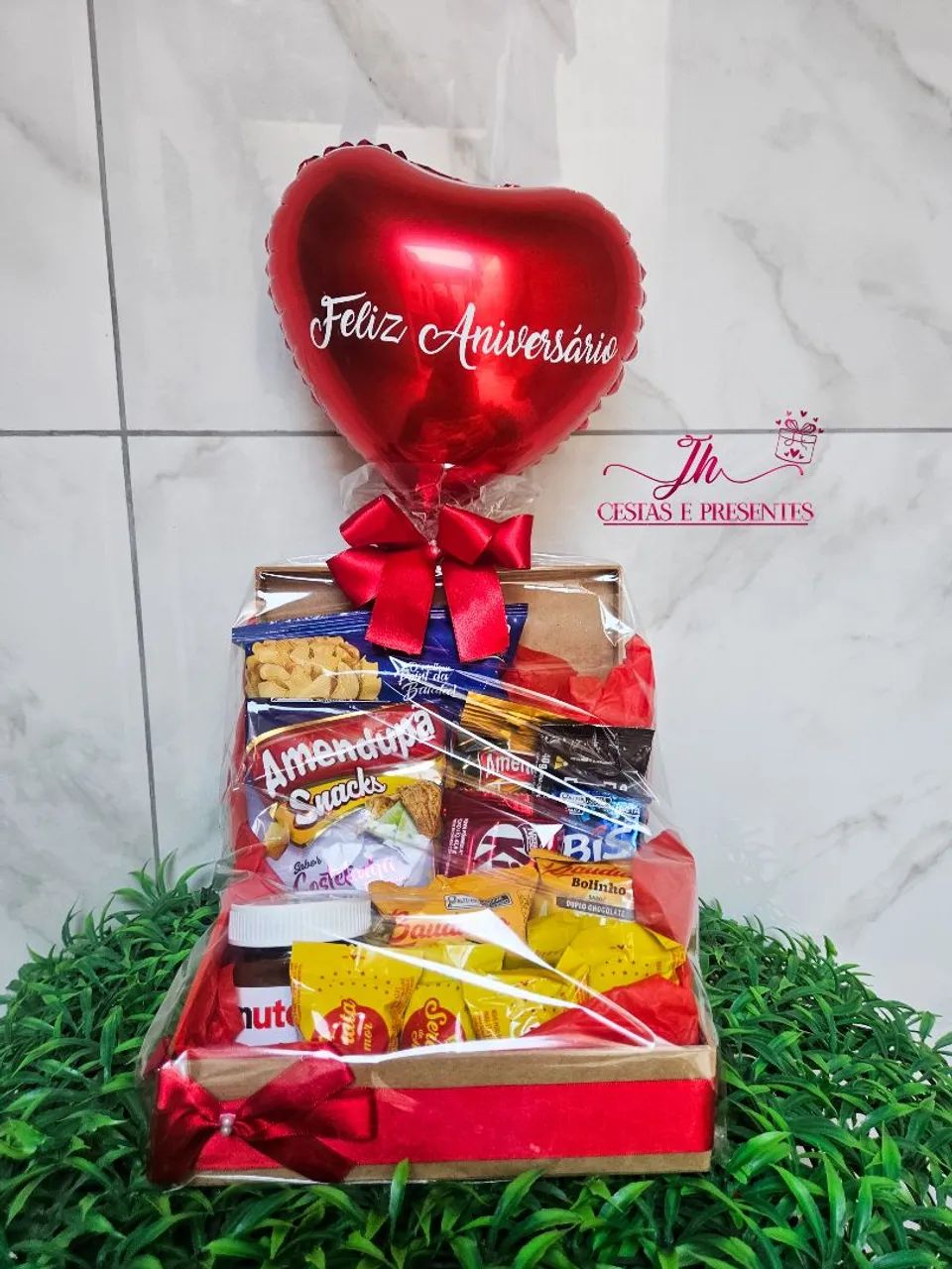 Cestas de chocolate para aniversário  - Foto 5