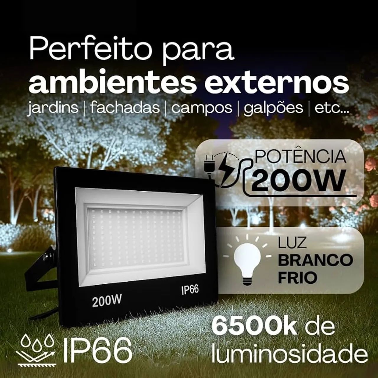 Refletor led 200w - Foto 2