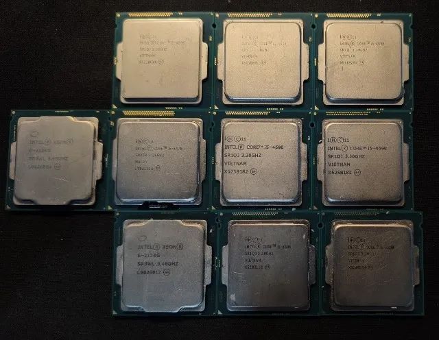 Processadores Xeon e Intel Core i5
