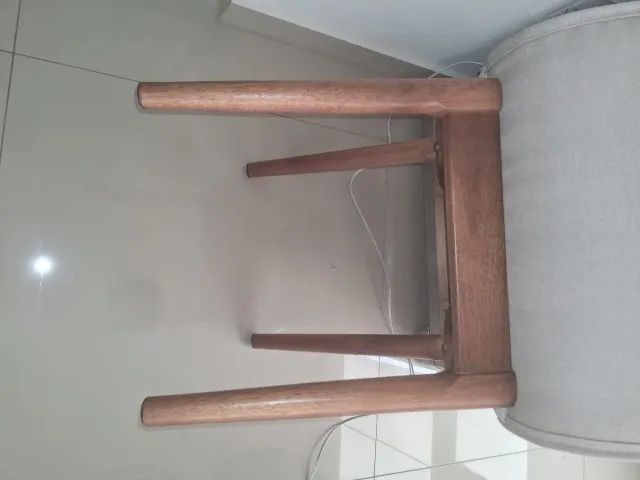 Cadeira em linho - Foto 4