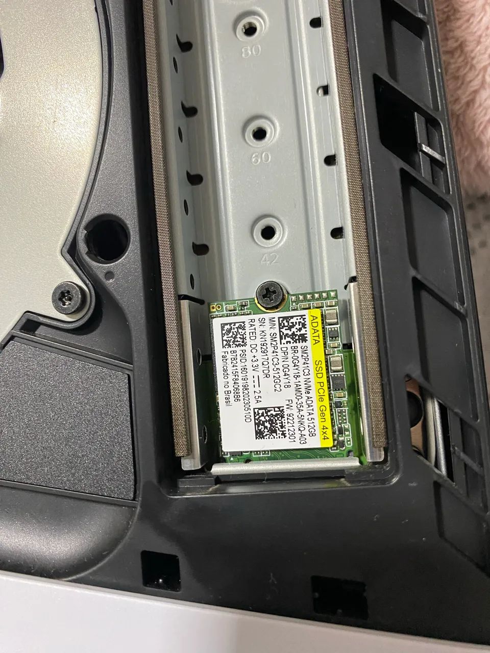 Nvme ADATA Mini de 512Gb 423878263843727362