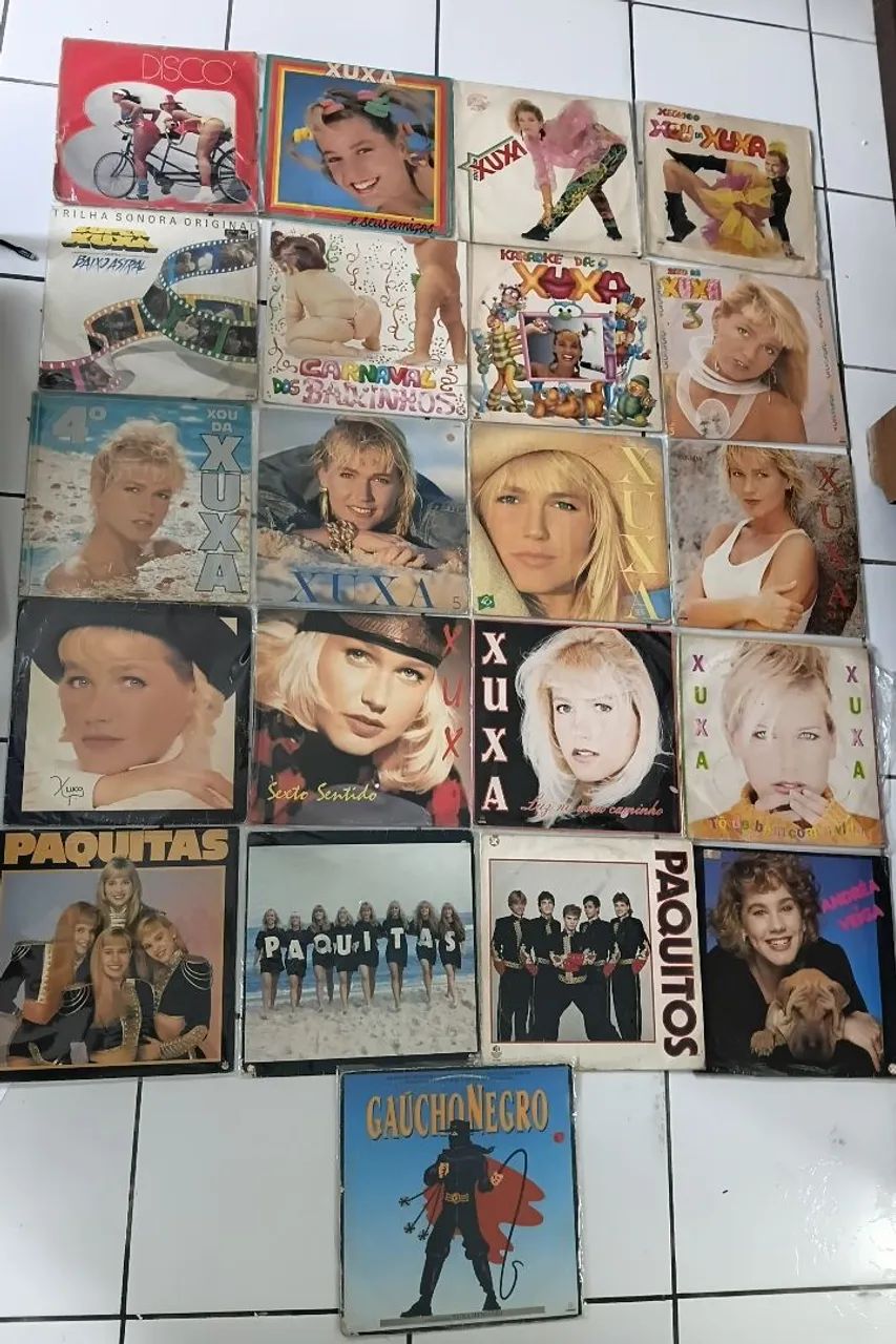 Coleção Lps Xuxa 21 discos