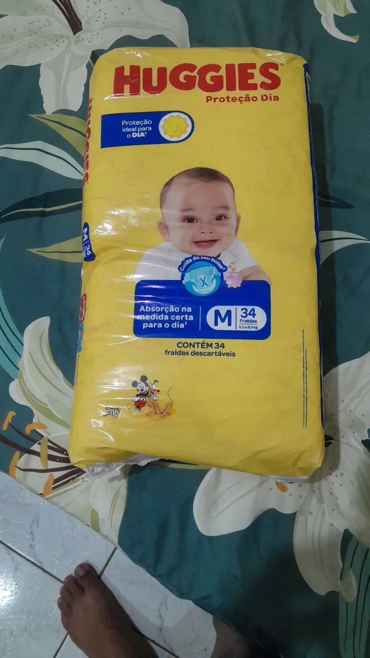 Fralda Huggies 