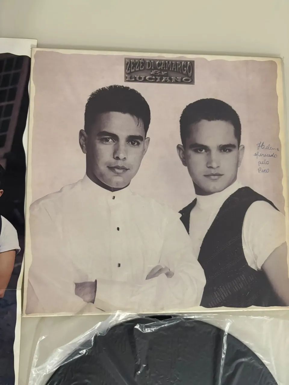LP Disco de Vinil Zezé de Camargo e Luciano com Pôster
