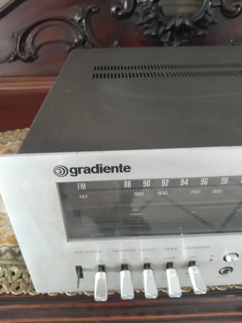 Receiver gradiente model 1200 AM,FM vitage - Foto 5