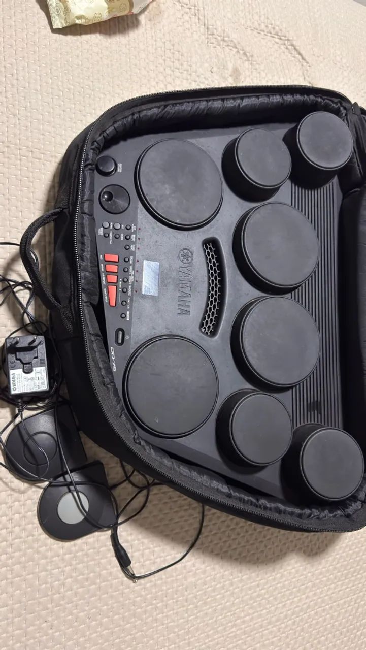 Bateria eletrônica yamaha dd75 - Foto 2