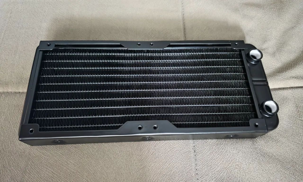3 Unidades Radiadores 240mm Alumínio Water Cooler Custom - Foto 2