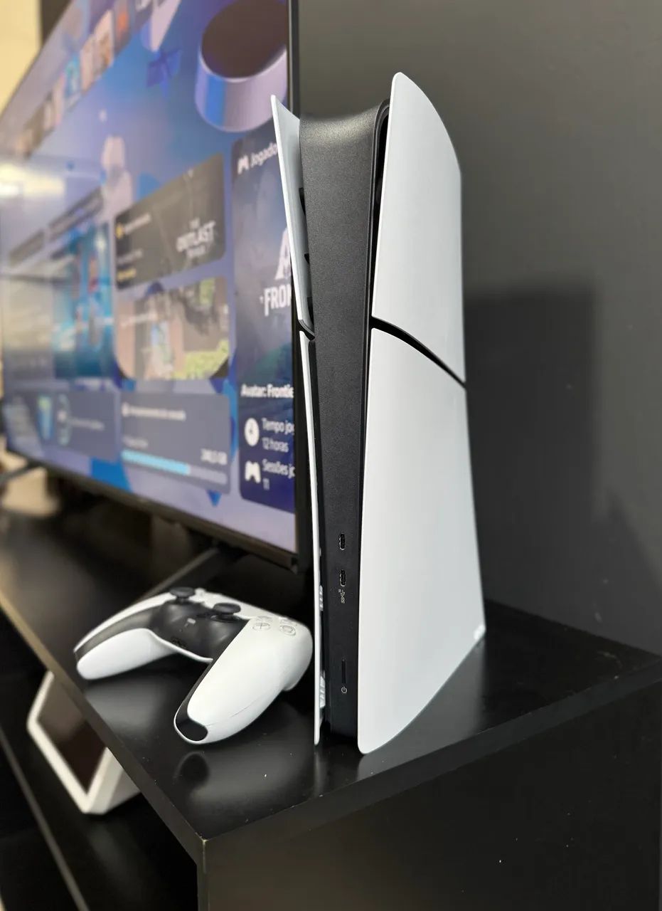 PS5 Slim Um Ano de Garantia! - Foto 3