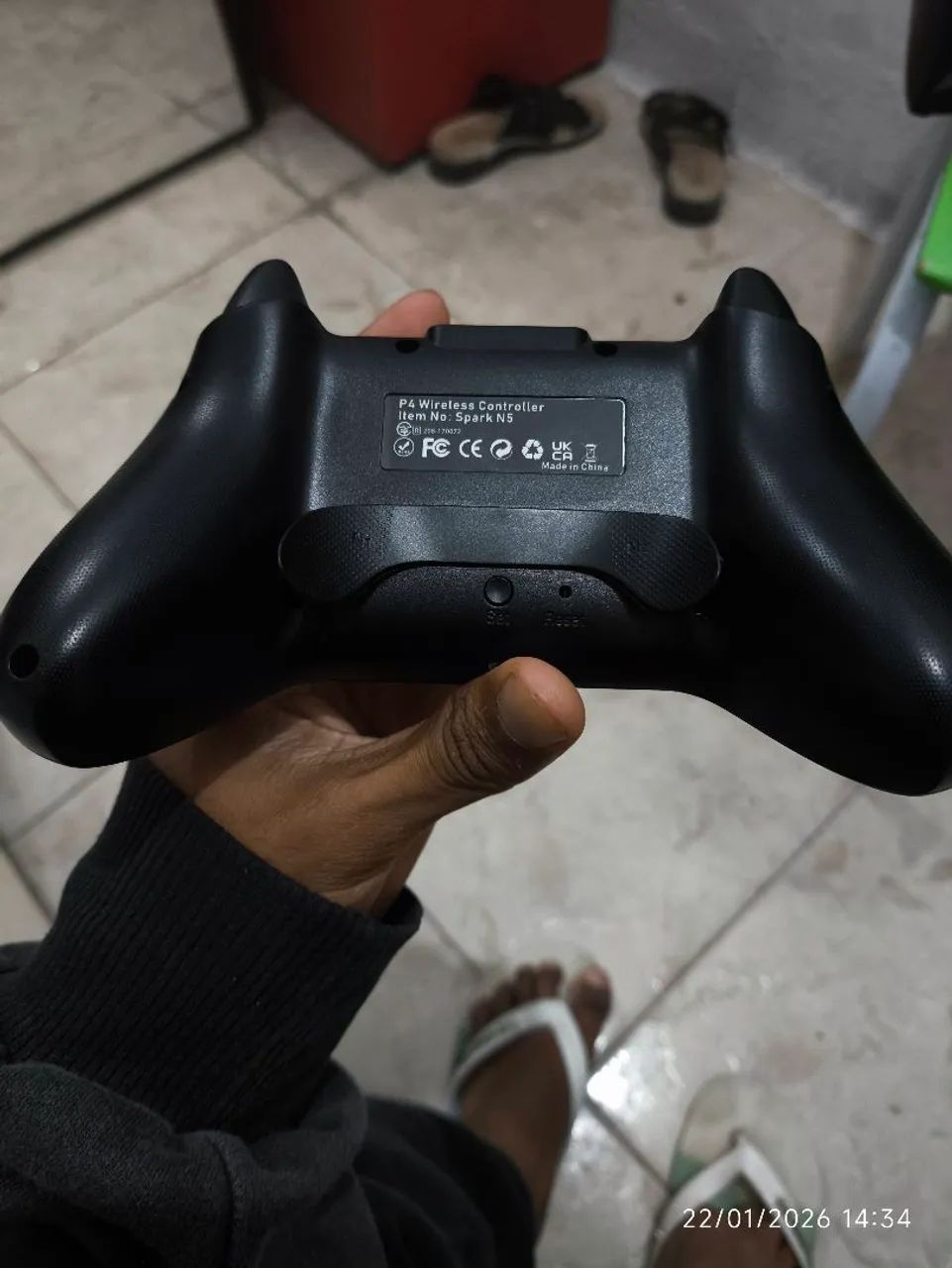 QRD Spark N5 Novo, controle para Pc, mobile, console PS4 - Foto 4