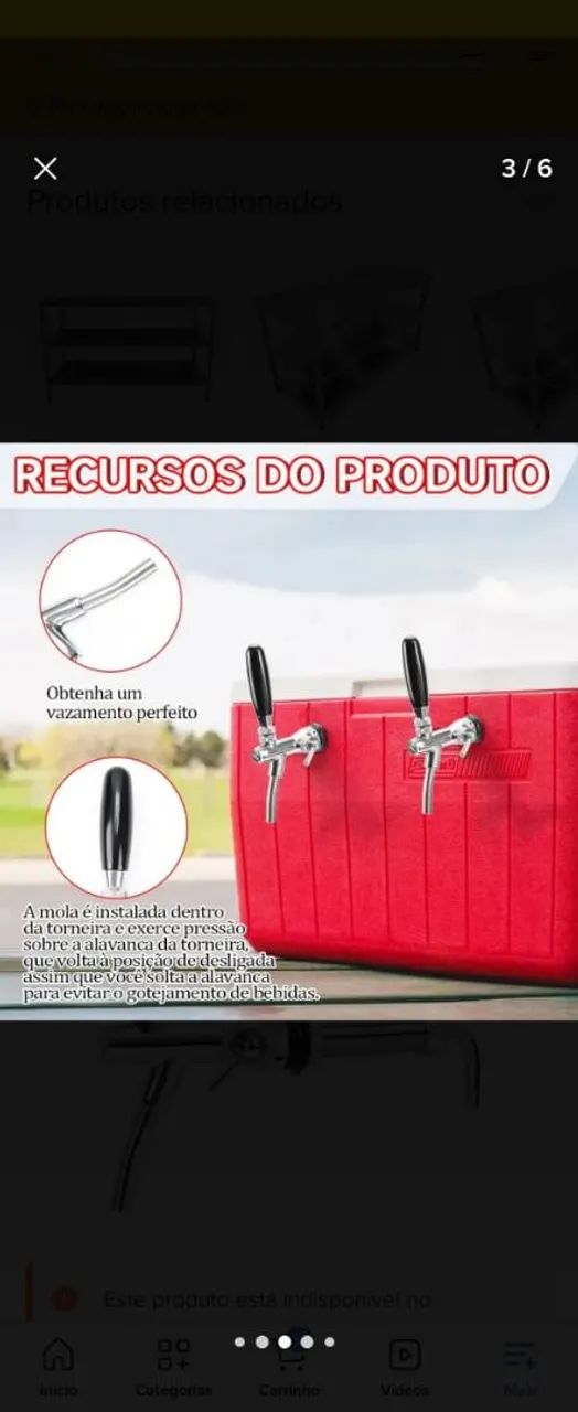 Torneira italiana para chopp - Foto 2
