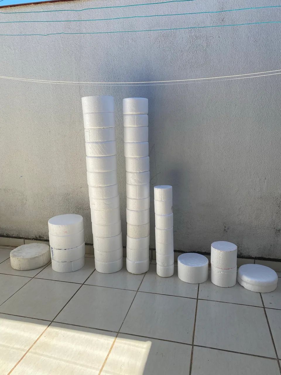 Maquete de isopor