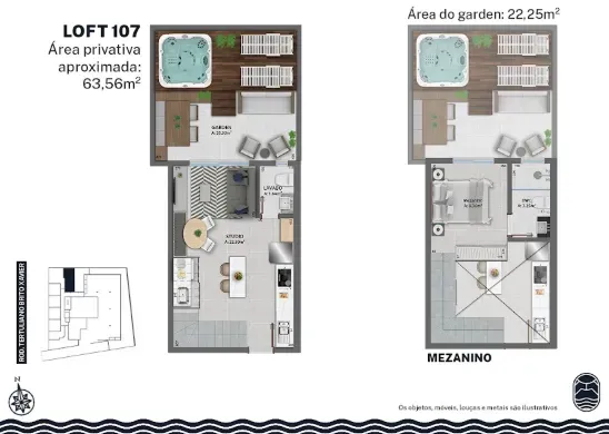 PLANTA 63m²
