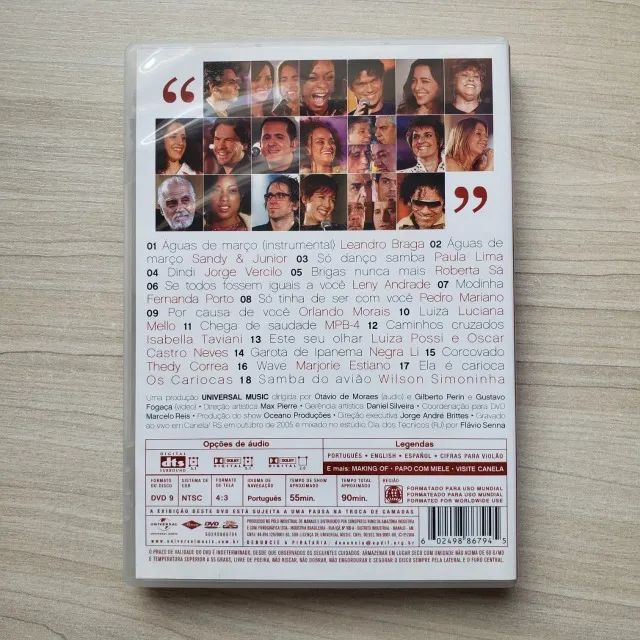 DVD Casa da Bossa Homenagem a Tom Jobim - Foto 2