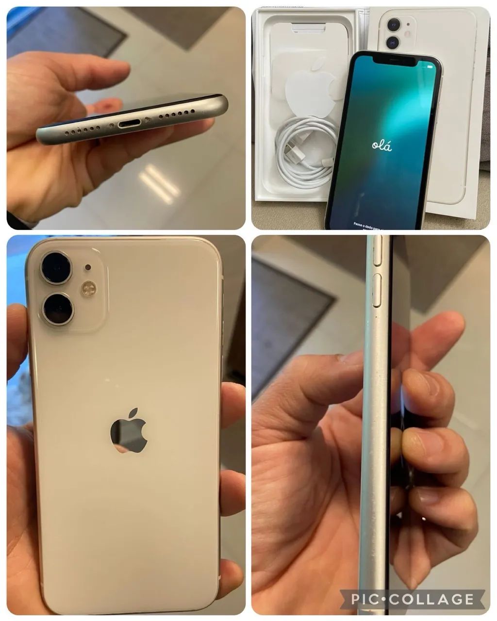 iPhone 11 128GB Branco com NF - Celulares e Smartphones
