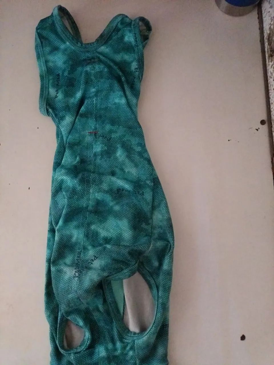 Roupa PET cirúrgica verde - Foto 2