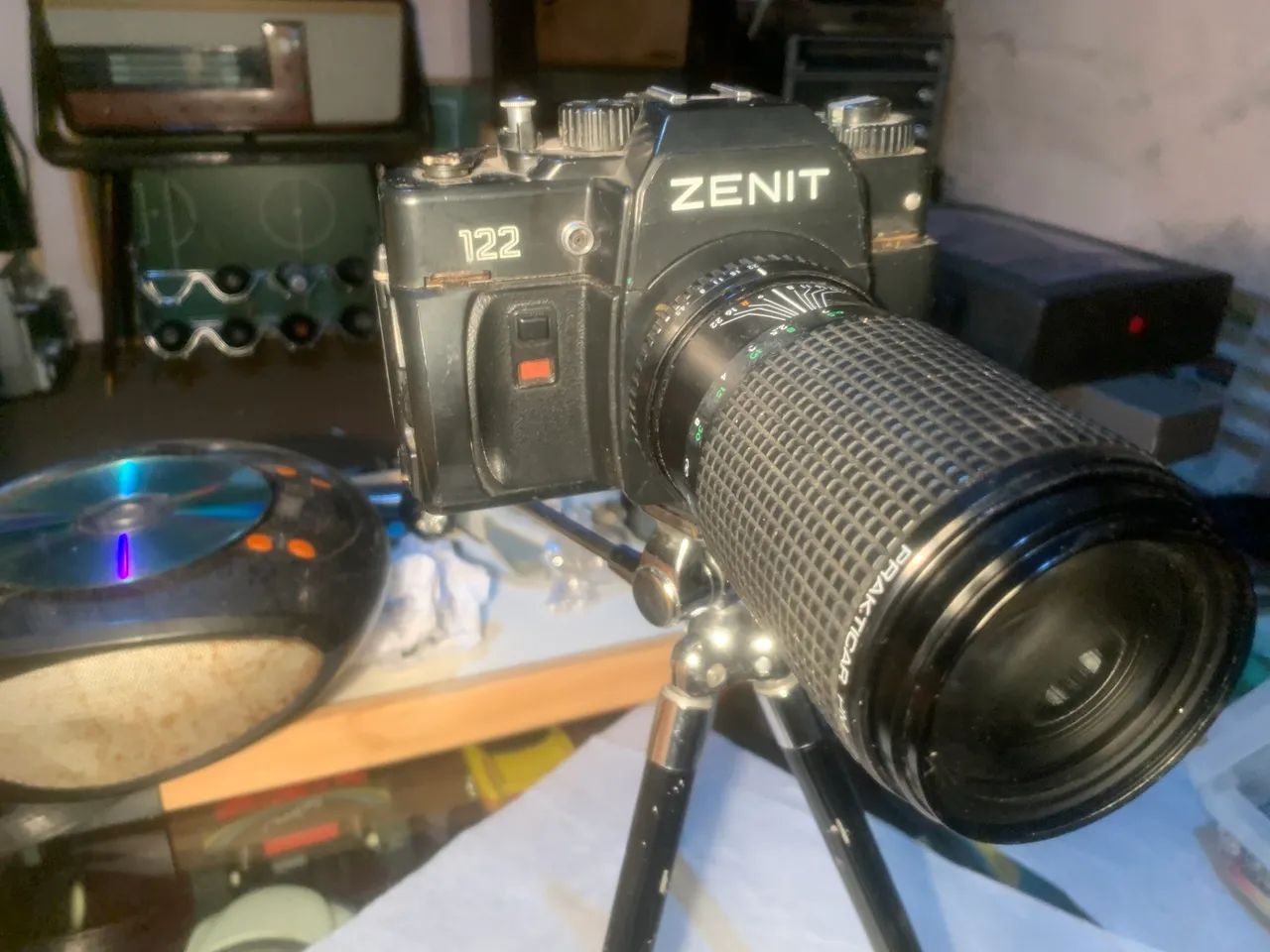 câmera analógica reflex monobjetiva Zenit 122 - Foto 4