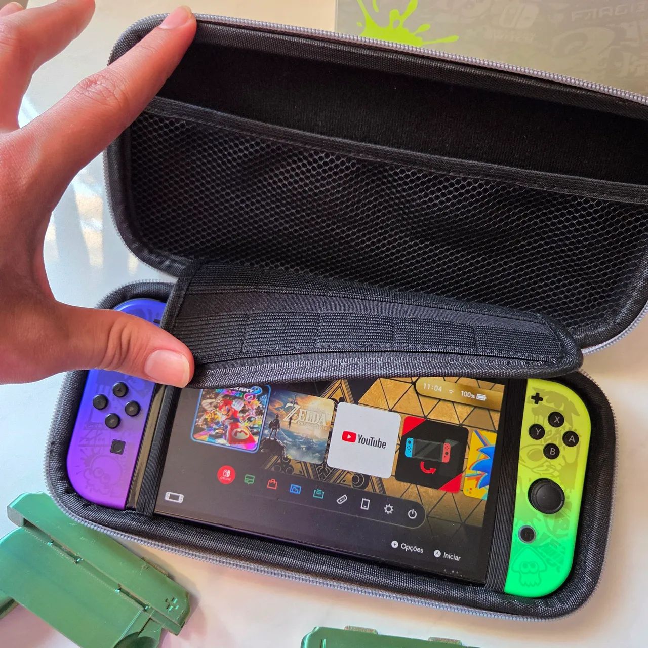 Nintendo Switch Oled Desbloqueado  - Foto 5
