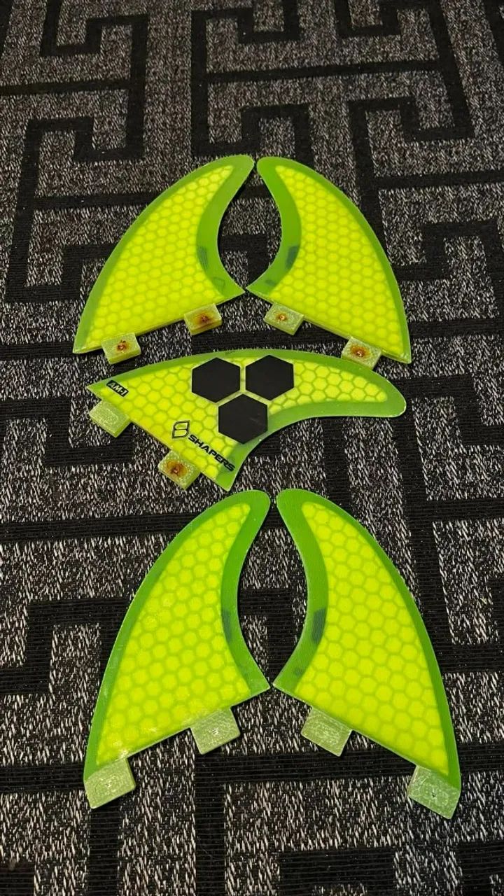 Quilhas Fcs Shaper Fins Al Merrick Am1 Tri Quad Média - Esportes