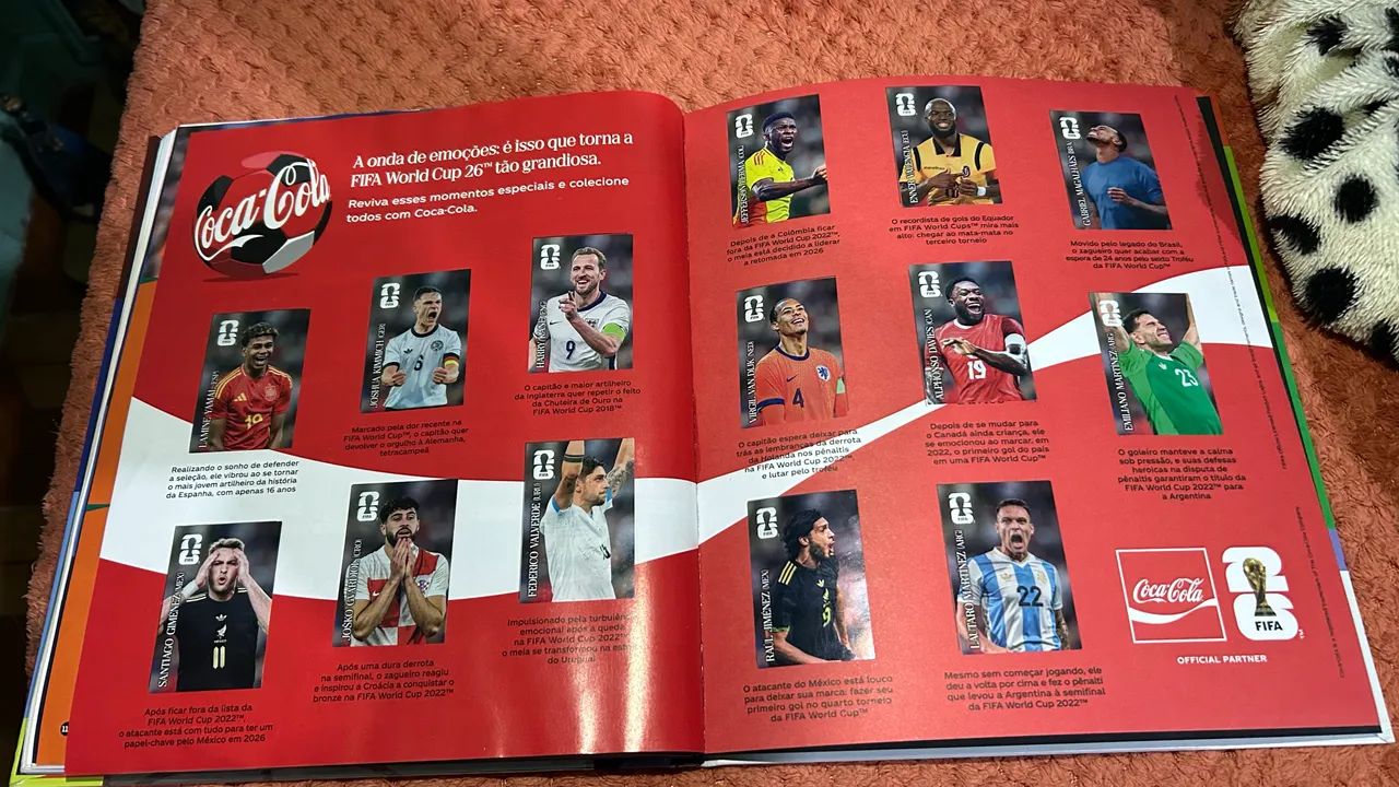 Álbum da copa 2026 Prata capa dura - Foto 5