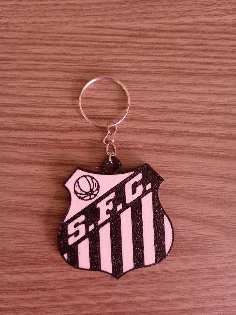 Chaveiro de Time de Futebol Santos