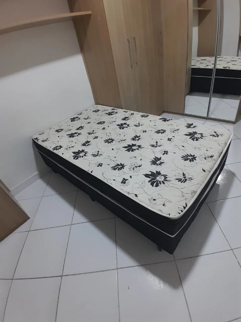 Cama Solteiro Union Colchão Conjugado - Foto 5