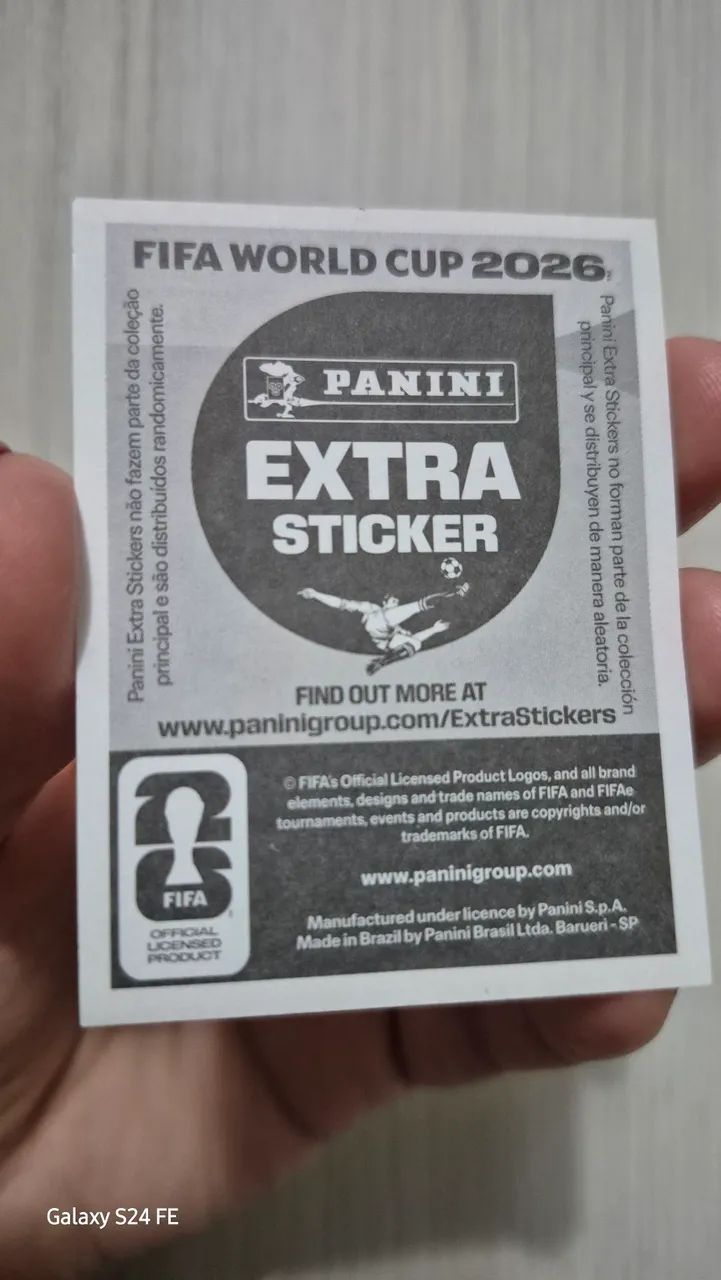 Figurinha Extra panini Cristiano Ronaldo  - Foto 4