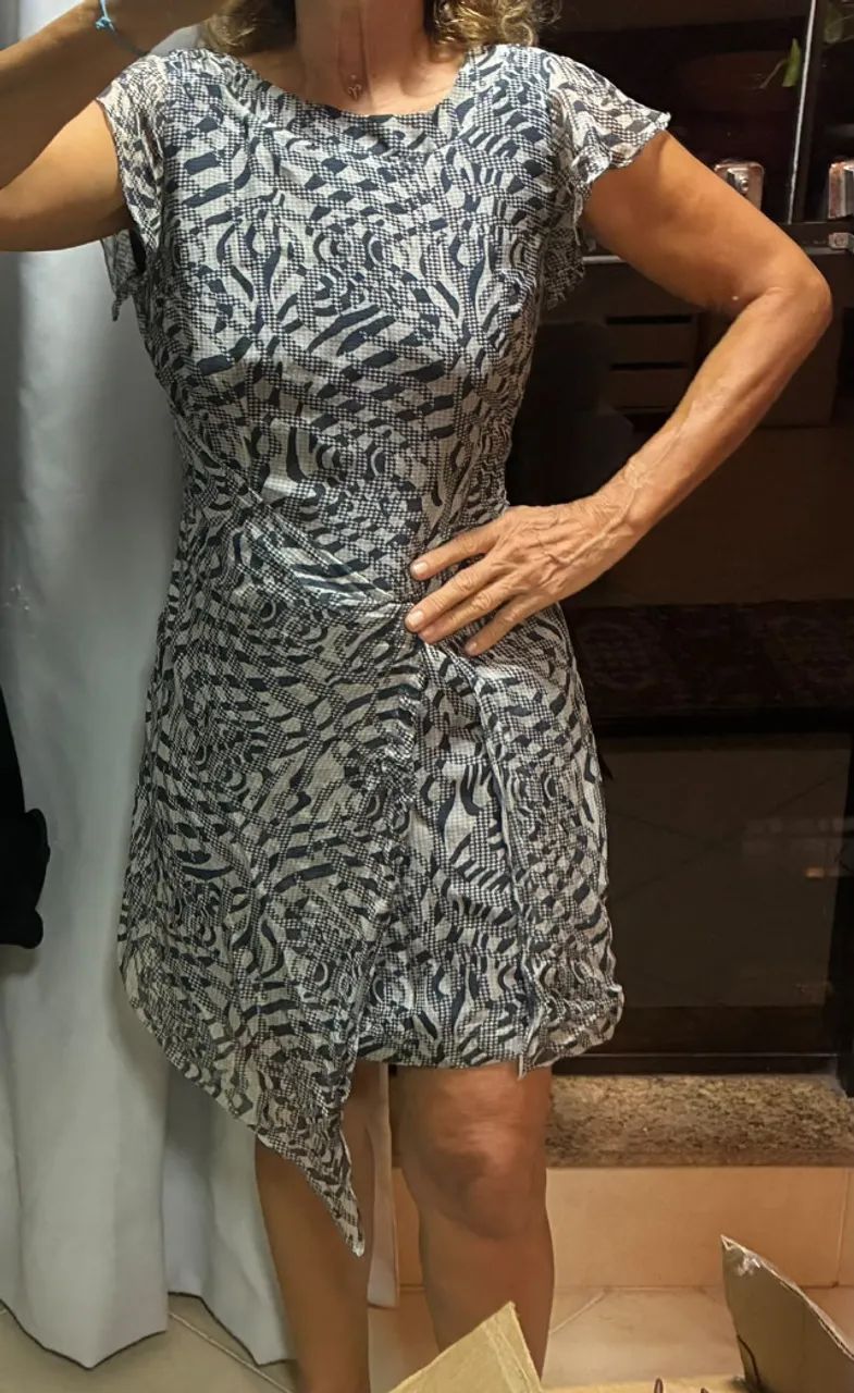 Vestido seda Brooksfield P