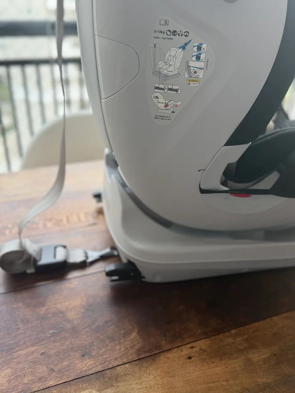 Cadeirinha Safety 1st Everfix Isofix 0 a 25 kg - Ótimo estado - Foto 4