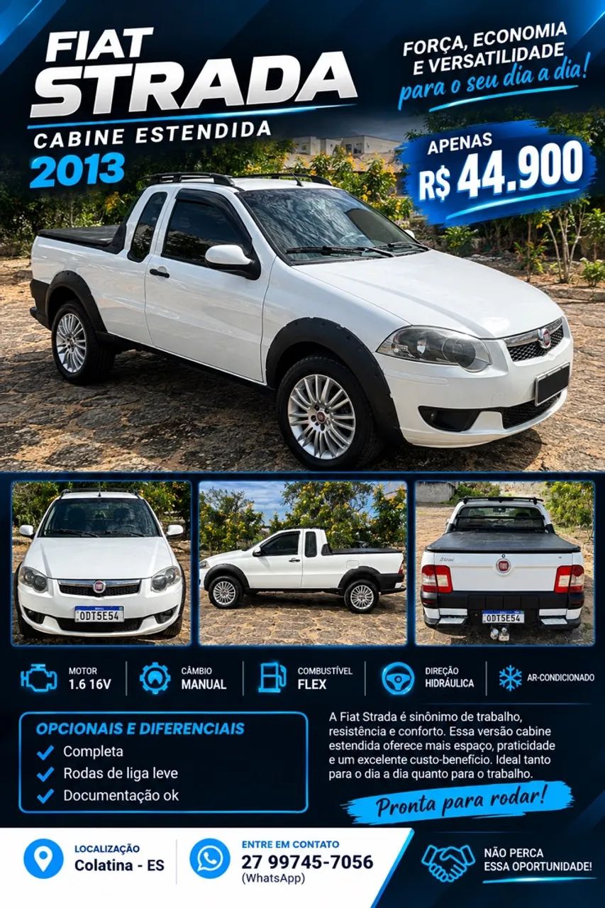 Fiat Strada Strada Trekking 1.6 16V Flex CE 2013