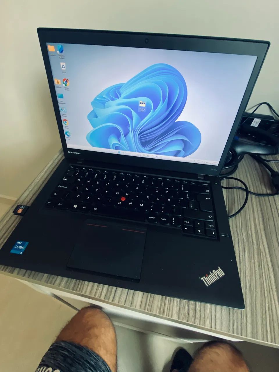 Notebook Lenovo ThinkPad T440s - Intel Core i5 | 8GB RAM | SSD 120GB | Windows 11 Pro
