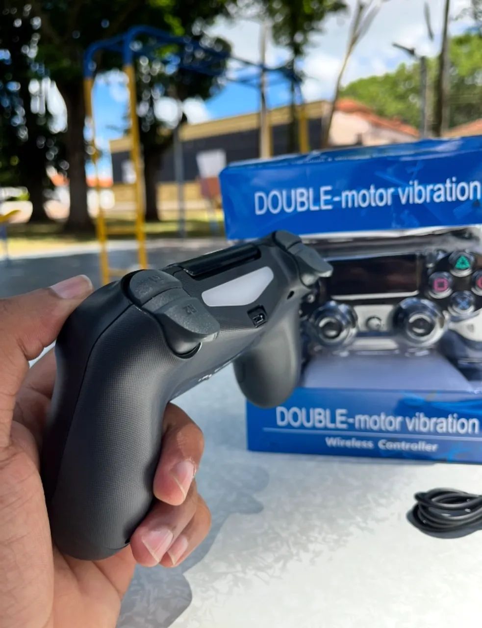 Controle Sem Fio Compatível com PS4 | Bluetooth | PC, Celular e Smart TV | Crowley - Foto 3