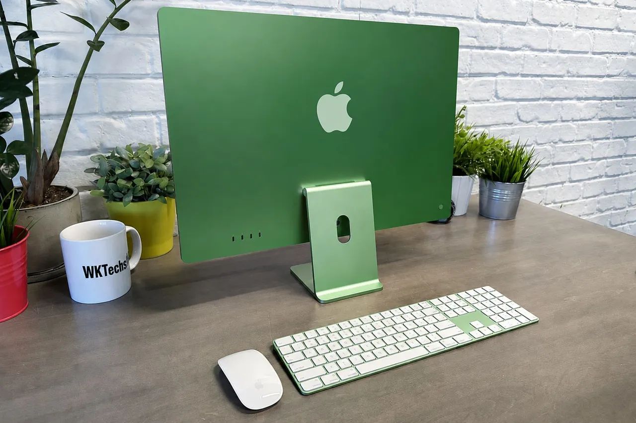 iMac 24 M1 8gb 512gb verde - Computadores e Desktops - Santo