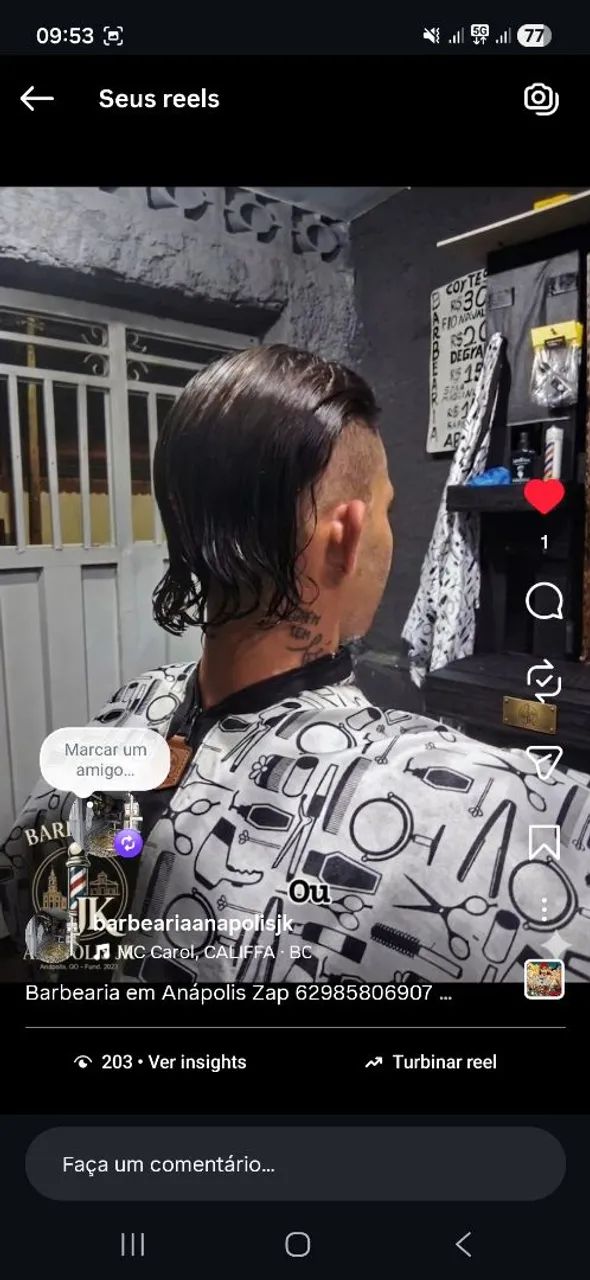 Barbearia em Anápolis * WhatsApp  - Foto 5