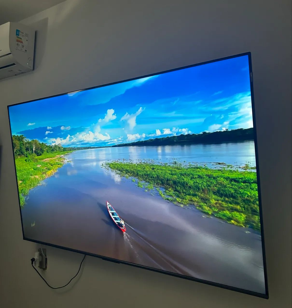 ? TV TCL 65" QLED 4K (C655) - Impecável! Praticamente Nova