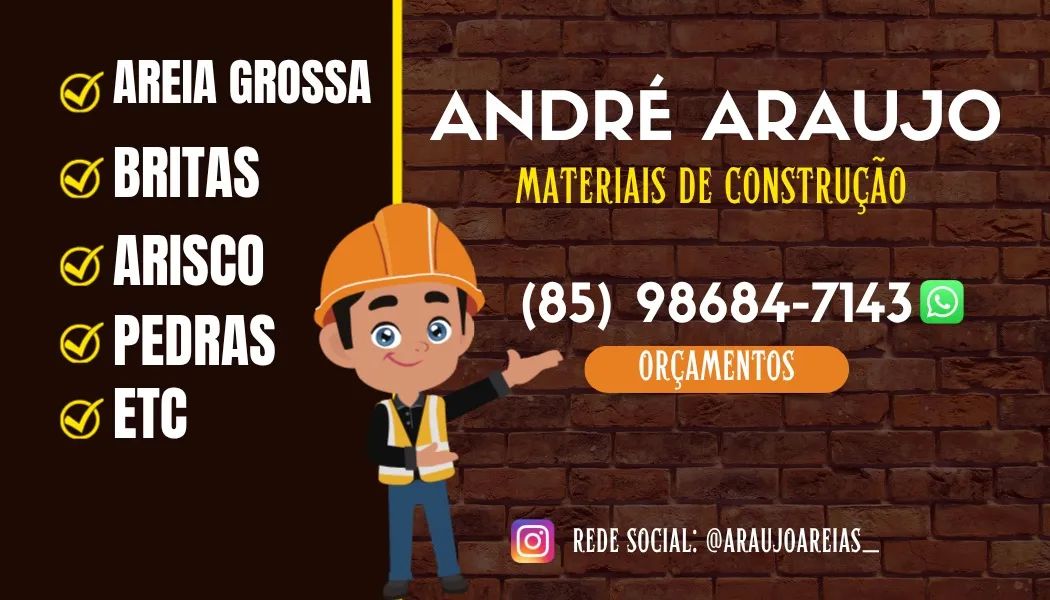 Carradas de areia grossa 
