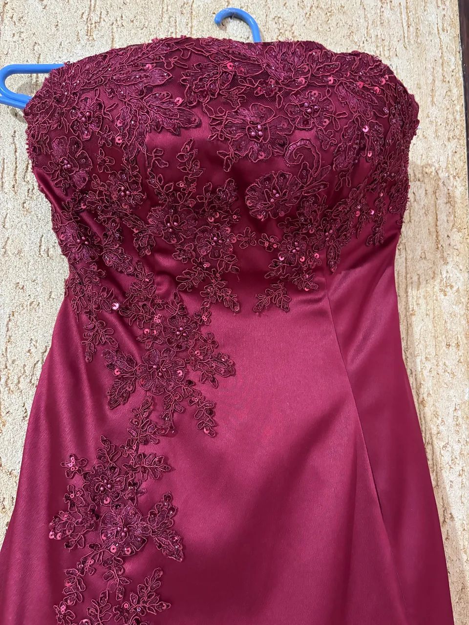 Vestido Marsala - Nunca foi usado - Foto 2