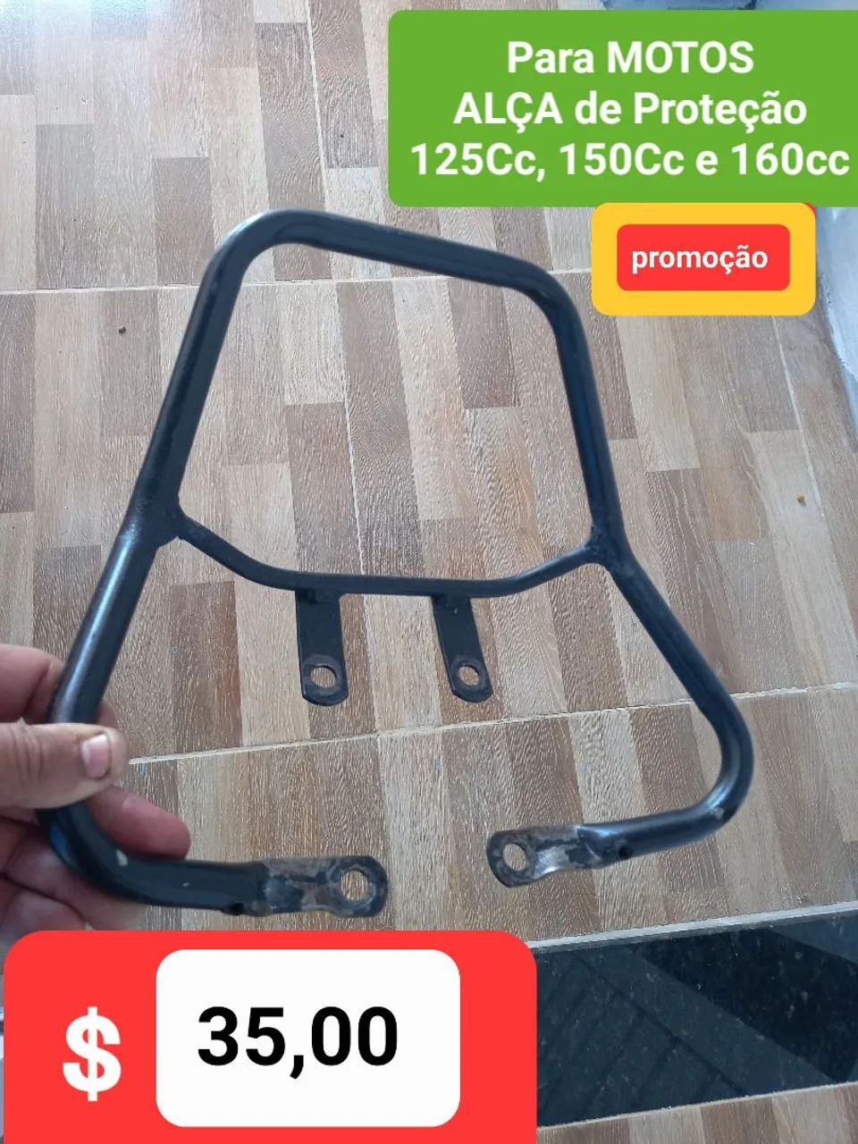 Bagageiro para motos 