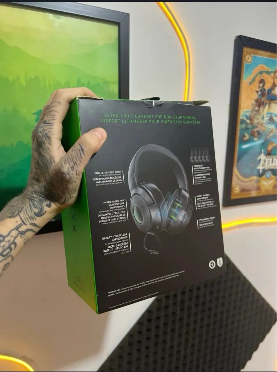 HEADSET RAZER KRAKEN V3 X - Foto 3